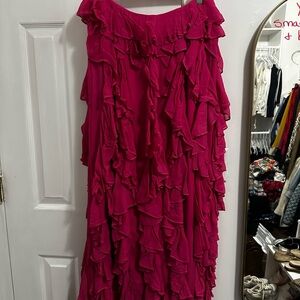 J. Crew Vibrant Pink Skirt